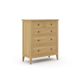 Bellingham Oak Bedroom 2 Over 3 Chest