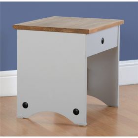 Waxed Pine Grey Painted Bedroom 2 Door Wardrobe Furniture At Big
