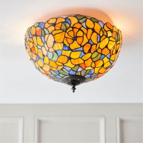 Bfs Tiffany Lights Kenton 2lt Flush