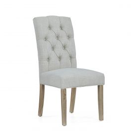 Somerset Dining Chelsea Chair - Natural Kd - White Wash Leg