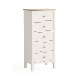 Melton Bedroom 5 Drawer Tallboy Chest