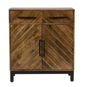 Surat Mango 2 Door 1 Drawer Cabinet