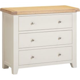 Wembury Painted Bedroom 3 Drawer Chest
