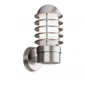Bfs Lighting Louvre Outdoor Wall Light - Steel Metal & Polycarbonate