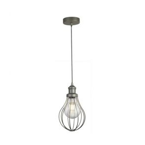  1 Light Pendant, Pewter BPOSL230