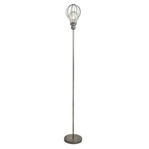  1 Light Floor Light, Pewter BPOSL232