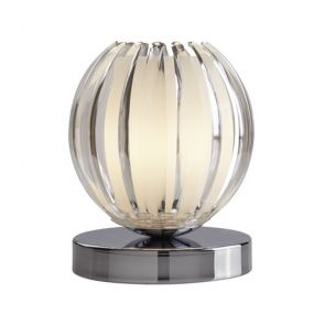  Touch Table Lamp, Chrome, Clear Acrylic, Frosted Glass BPOSL334