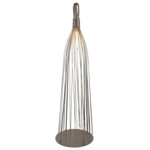  Cage Frame Floor Lamp, Grey BPOSL344