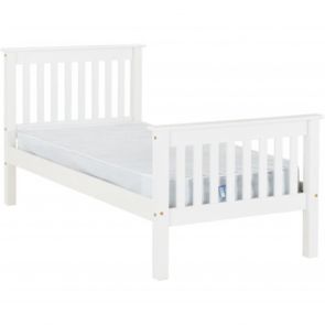Newquay 4' Small Double White Bed Frame HFE