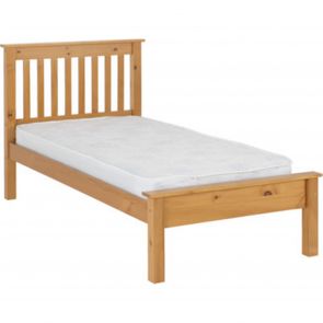 Newquay 3' Single Antique Pine Bed Frame LFE