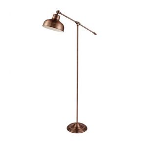 Industrial Adjustable Floor Lamp, Antique Copper BPOSL374