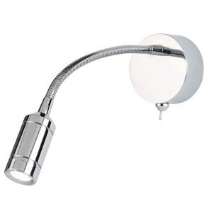  Led Adj Wall Light - Flexi Arm - Chrome BPOSL409