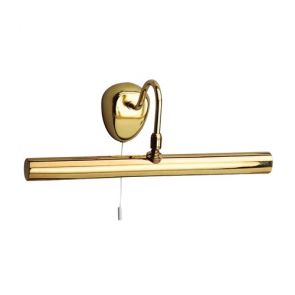  Picture Light Pol/Brass 14 2lt BPOSL550