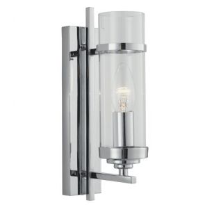  Cc 1 Light Wb-Cl Glass Cylinder Shade BPOSL574