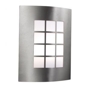  Led Outdoor & Porch Wall Light - Stainless Steel 1lt BPOSL581