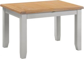 Wembury Small Dining Table 1200-1500mm Grey & Oak