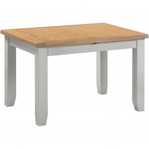 Wembury Dining Grey & Oak Small Extending Dining Table 1200-1500mm