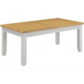 Wembury Dining Grey & Oak Large Extending Dining Table 1800-2300mm