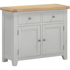 Wembury Dining Grey & Oak 2 Door 2 Drawer Sideboard