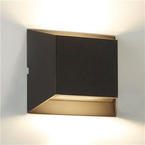  Led Outdoor 2lt Wall Bracket, Black BPOSL864