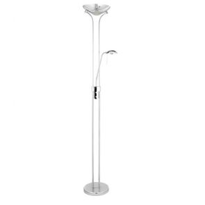  Led Mother & Child Floor Lamp - Chrome BPOSL916