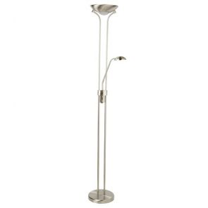  Led Mother & Child Floor Lamp - Satin Silver BPOSL917