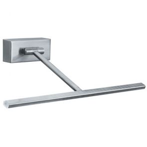  Led Picture/Reading Wall Light - Satin Silver BPOSL946