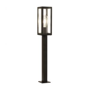  Outdoor 1lt Rectangle Head Post (90cm Height), Black BPOSL1059