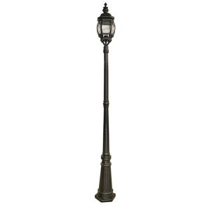  Outdoor Post Lamp 1lt Black BPOSL052