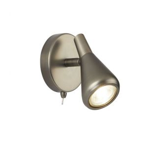  1 Light Spotlight, Gu10, Antique Silver BPOSL1178