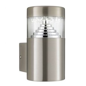  Led Outdoor Wall Light - Stainless Steel Sq Backplate BPOSL060