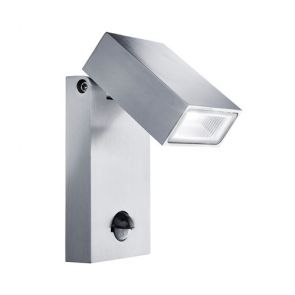  Led Outdoor Aluminium Wall Bracket, Pir Sensor BPOSL061
