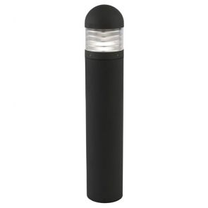  Outdoor Black Bollard 90cm Aluminium BPOSL1247