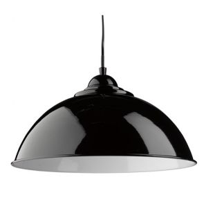  Pendant Half Dome Black BPOSL1304