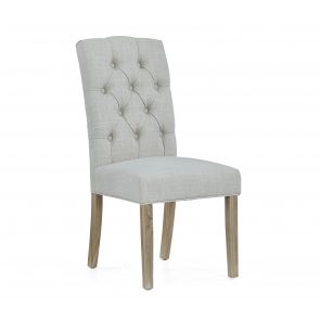 Somerset Dining Chelsea Chair - Natural Kd - White Wash Leg