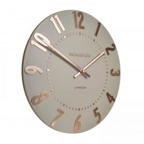 Bfs Clocks 20" Mulberry Wall Clock Rose Gold