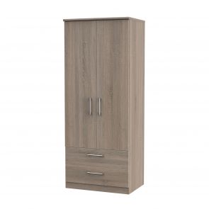 Delta Tall 2ft6in 2 Drawer Robe