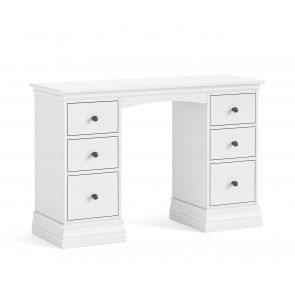 Hayle Bedroom Double Pedestal Dressing Table