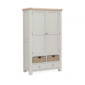 Somerset Dining Larder Unit  - Stone Grey