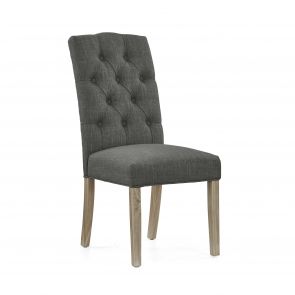 Somerset Dining Chelsea Chair - Charcoal Kd  - White Wash Leg