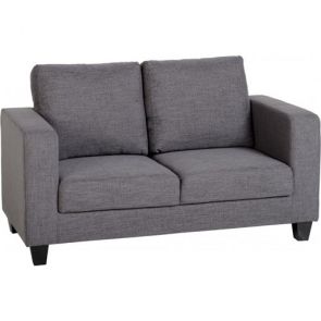 Cameron Sofas 2 Seater - Grey Fabric