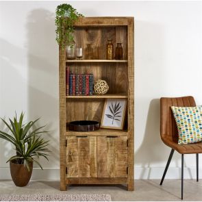 Bombay Dining Bookcase With Doors
