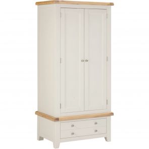 Wembury Painted Bedroom 2 Door 1 Drawer Robe