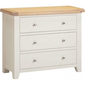 Wembury Painted Bedroom 3 Drawer Chest