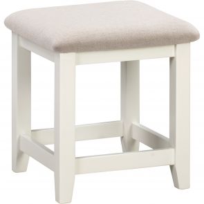 Wembury Painted Bedroom Dressing Table Stool
