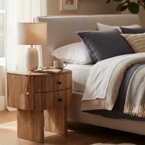 Felix Occasional 2 Drawer Side Table