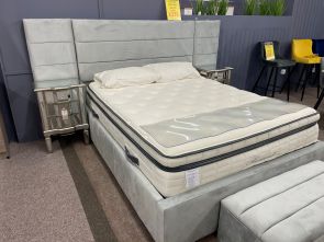 Kingsize 5'0" Fabric Slatted Bed