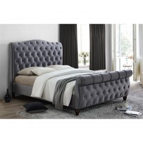 Catherine Fabric Sleigh Bed