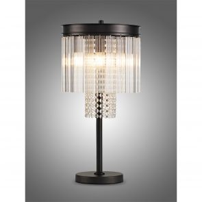 Bfs Lighting Bonni Table Lamp, 6 Light E14, Brown Oxide IL1867HS
