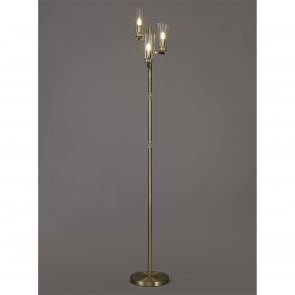 Bfs Lighting Daisy  Floor Lamp, 3 x E14, Antique Brass IL9537HS